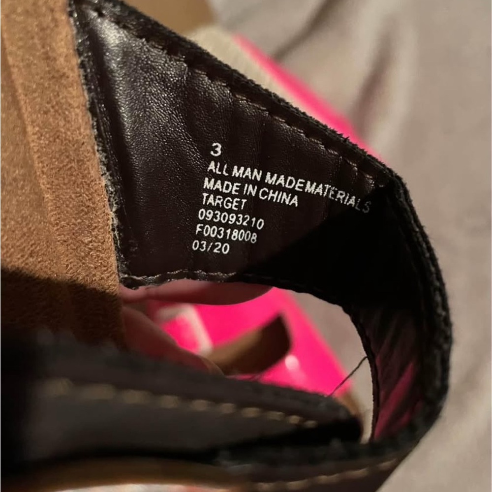 Wonder Nation Pink Sandals Only - Picture 6 of 6
